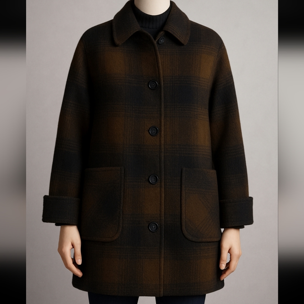 Pendleton Ladies' Wool Blend Topper Coat NWT